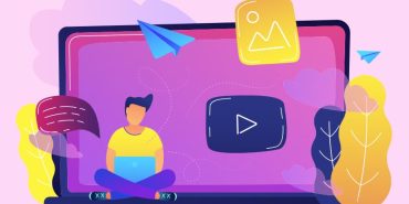 professionnel qui travail sur son blog