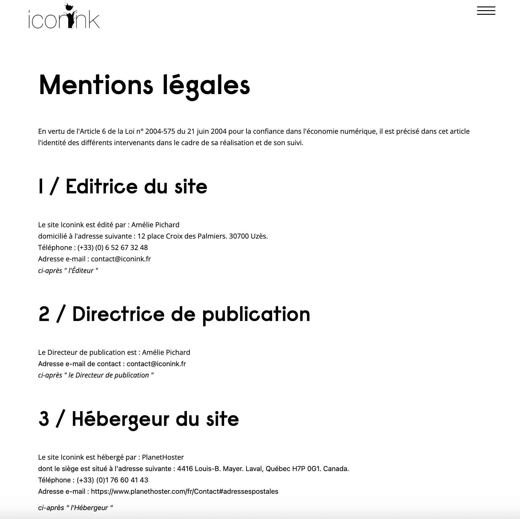 Comment R diger Les Mentions L gales De Votre Site Web