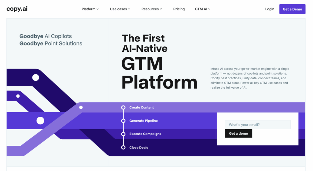 alternative ChatGPT Copy.ai