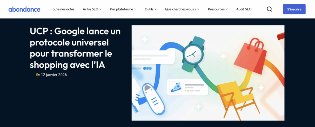 veille SEO avec abondance