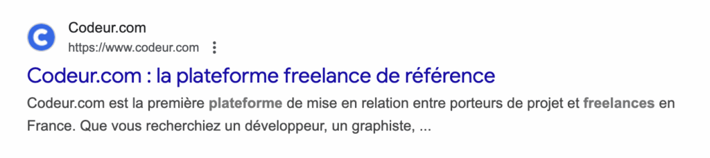 exemple de meta description avec mots clés
