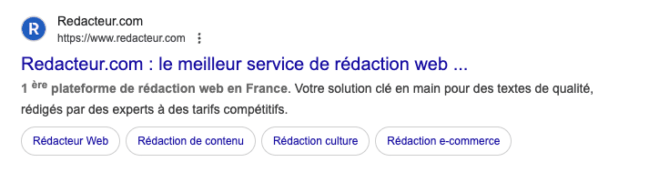Exemple de meta description